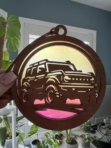 Off Roading 2 Suncatcher for Sunny Window