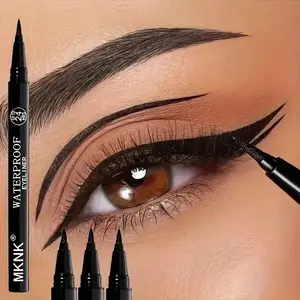 3pcs Long-lasting Waterproof and Sweat-resistant, Quick-drying Liquid Eyeliner Pen, Precise Drawing, Dramatic and Clean Makeup Looks, Dramatic Eye Makeup, Smooth and Easy to Apply, Daily Essential Makeup Product, Eye Makeup Supplies