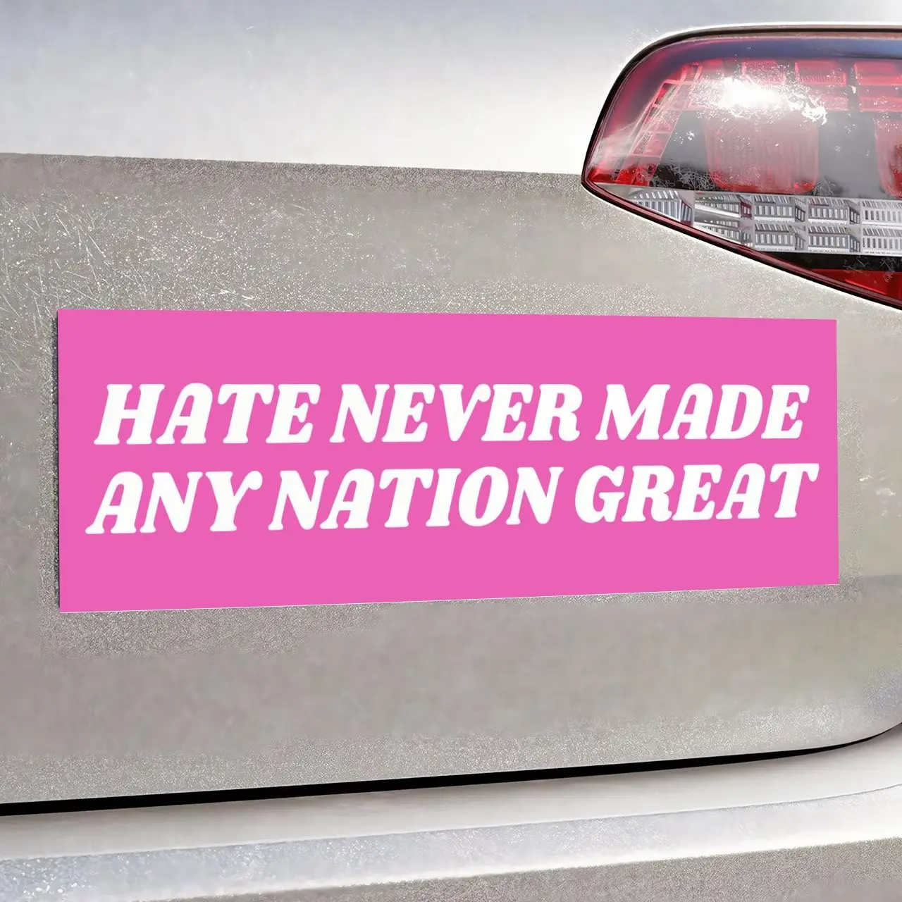 Feminist Bumper Magnet, Funny Bumper Sticker, Leftist Tiktok Car Magnet, Cute Car Stickers, Voting Magnetic Bumper Sticker, Car Magnet Gift