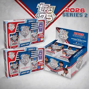 Baseball Card Break #17: 2x 2026 Topps Series 2 Super Box 1x 2026 Topps Series 2 Blaster 1x 2026 Topps Series 2 Jumbo Display Box