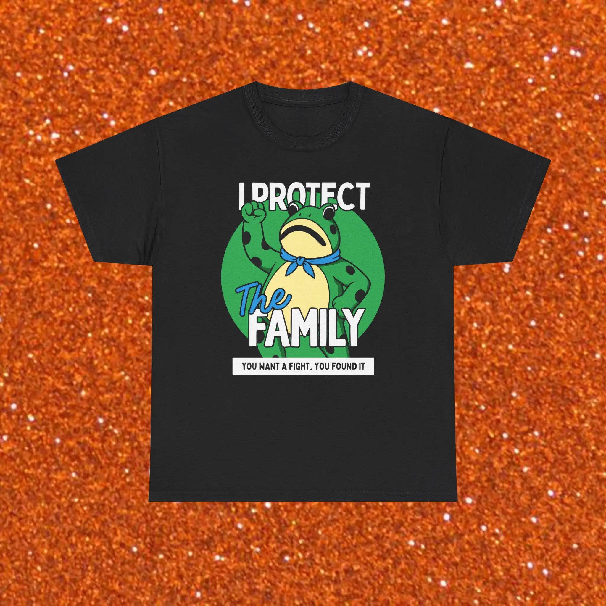 Frog Protect the Family T-Shirt, Sweatshirt, Hoodie, Tanktop