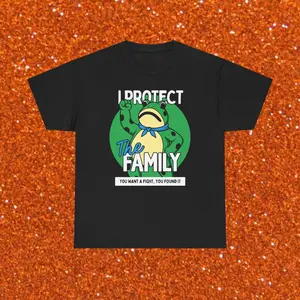 Frog Protect the Family T-Shirt, Sweatshirt, Hoodie, Tanktop