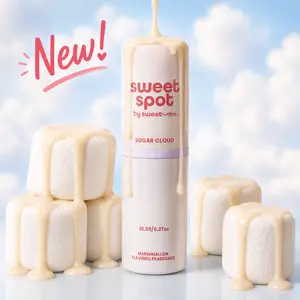 Marshmallow Sugar Cloud Solid Flavored Fragrance by Sweet Spot, Gourmand fragrance, portable fragrance with scent and flavor