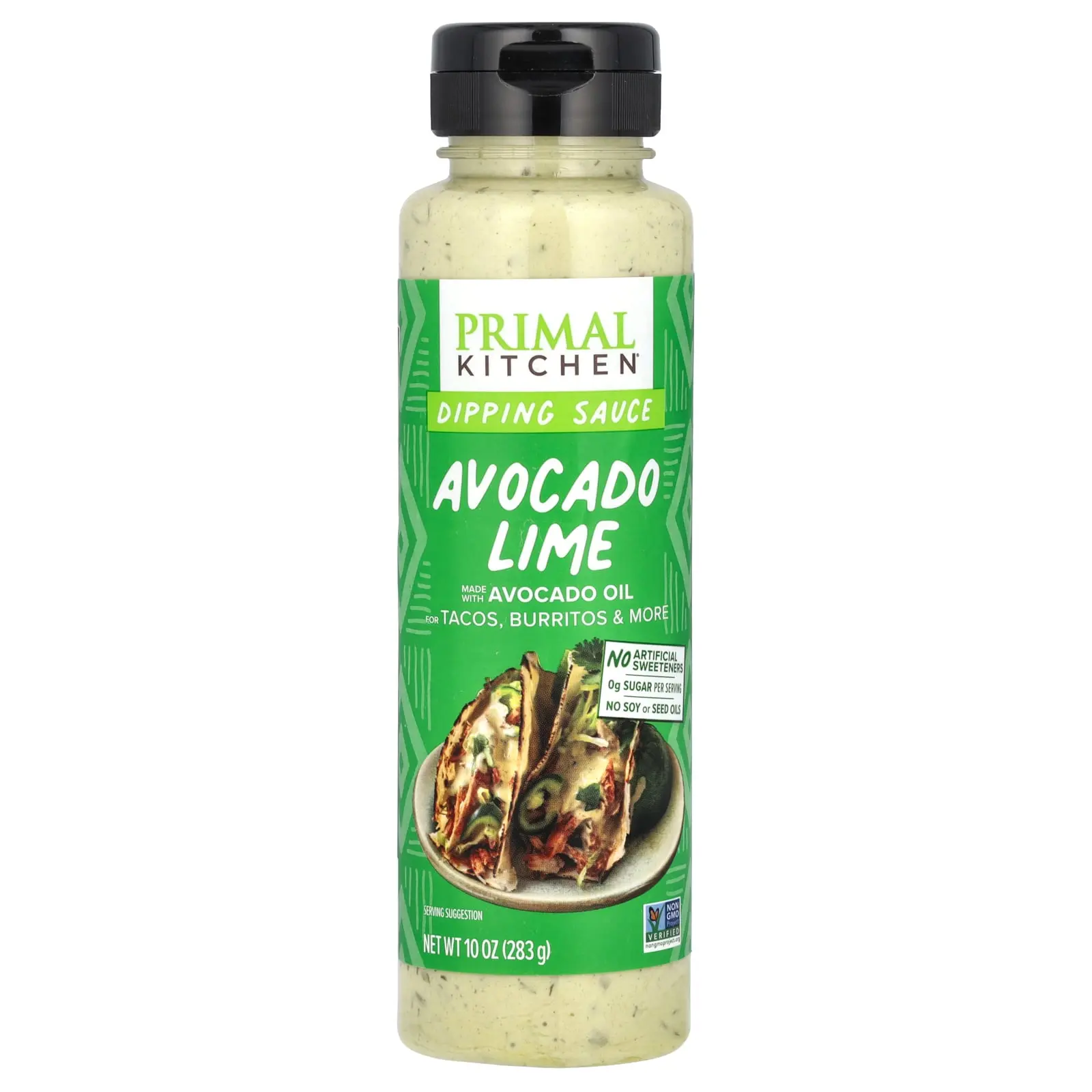 Primal Kitchen Dipping Sauce Made With Avocado Oil, Avocado Lime, 10 oz (283 g)