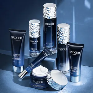 7-Piece Collagen Glass Skin Facial Kit, Moisturizing Nourishing Brightening Skin Care Gift Set, Gentle Formula Suitable for Sensitive Skin