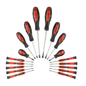 Stalwart 18-Piece Screwdriver Set with Wall Mou nt