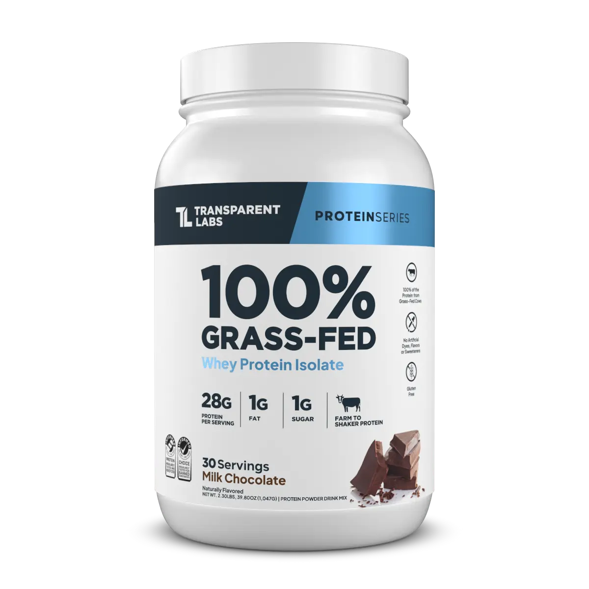 Transparent Labs Grass Fed Whey Protein Isolate Transparent Labs Grass Fed Whey Protein Isolate