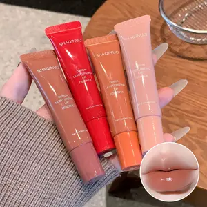 Moisturizing Lip, Hydrating and Color-rich, and Adherent, Prevents Dryness and Cracking, Plumping and Glossy Lip Balm a Mirror-like Pouty Glass Lip Effect, a Christmas and's Day Gift