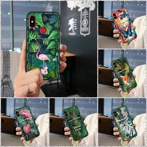 Card slot Cute Phone Case For UMIDIGI F1/F1 Play Soft case Fashion Design Graffiti Cover Card sleeve Dirt-resistant Durable Full wrap Back Cover Cartoon Anti-dust TPU Shockproof