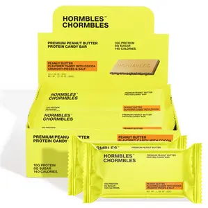 Peanut Butter (12ct) - Hormbles Chormbles Protein Candy Bars