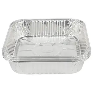 Square 8" Aluminum Pan (5 count)