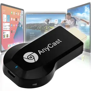 Wireless HDMI Display Adapter, Wireless HDMI Transmitter Receiver, Mobile Screen Mirroring Receiver Dongle to TV/Projector Receiver, Support Android Mac iOS Windows, Streaming Media