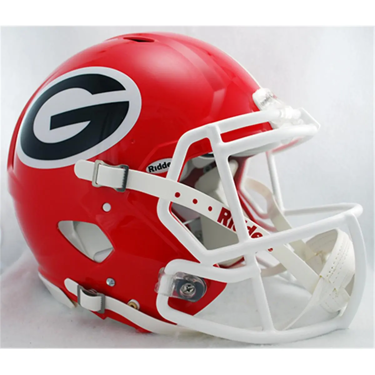 Georgia Bulldogs Riddell Revolution Speed Authentic Helmet - Aggressive Shell Sports Collectible Accessory