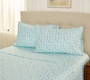 Martha Stewart 300TC Cotton Printed Sheet Set - Full