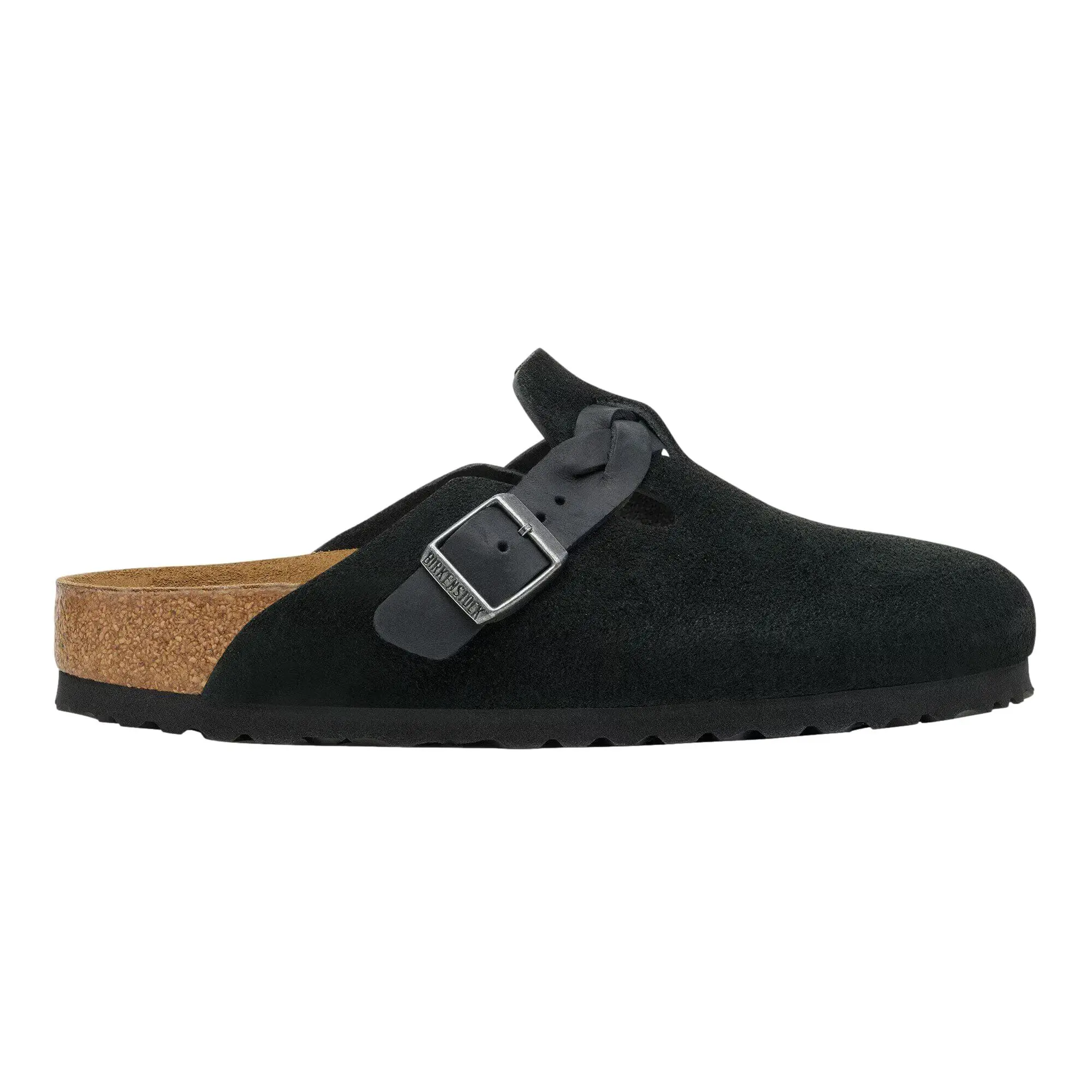 Birkenstock Boston Braided Black  1030497 Women's