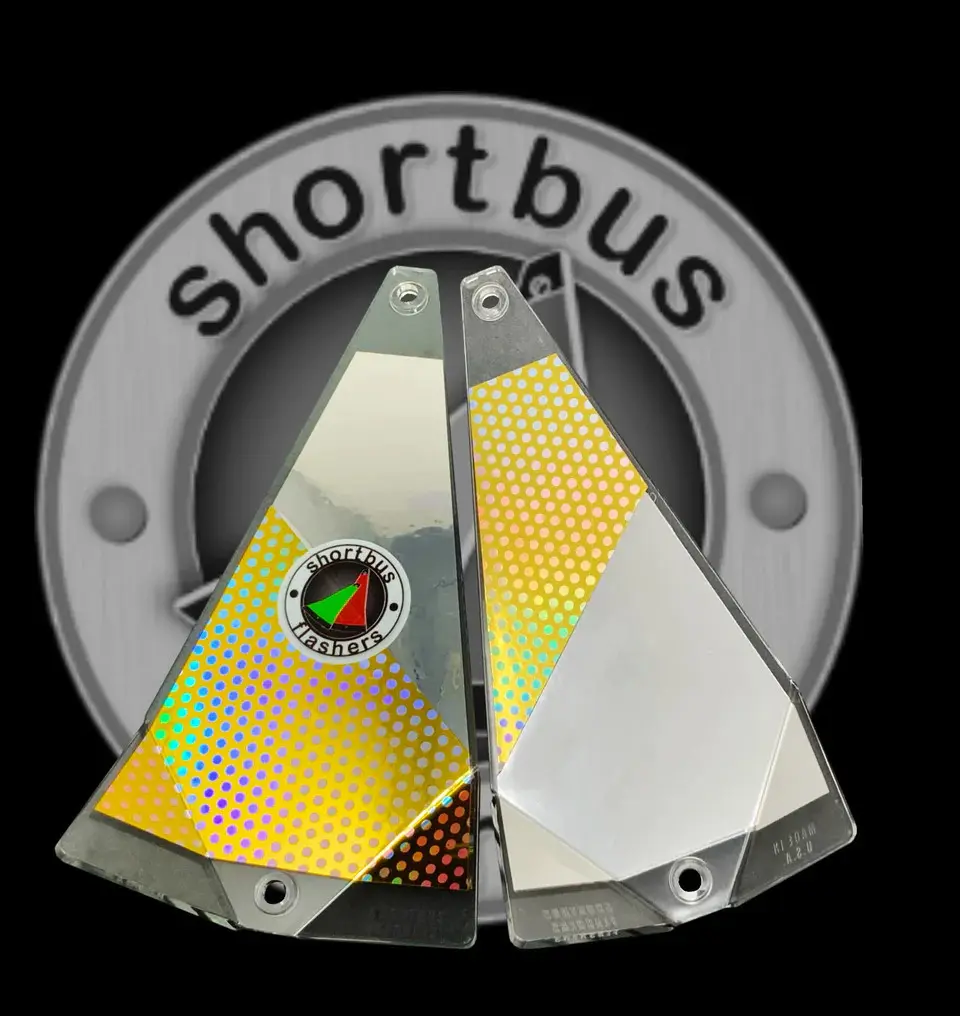 Shortbus 8" Triangle Flashers Shortbus 8" Triangle Flashers