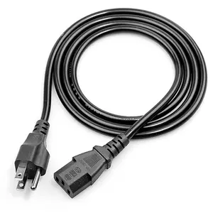 10Ft 3 Prong AC Power Cord TV Universal Treadmills Cable for Computer Monitor, Horizon Fitness Treadmills, Superfit, BowFlex, Sole Charger Replacement