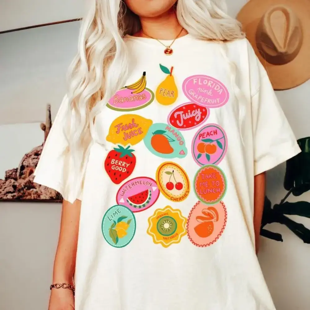 Comfort Colors Cute Fruit Shirt, Strawberry Tshirt Comfort Colors Summer Strawberry Shirt, Cottagecore Berries Tshirt, Strawberry Aesthetic Womenswear