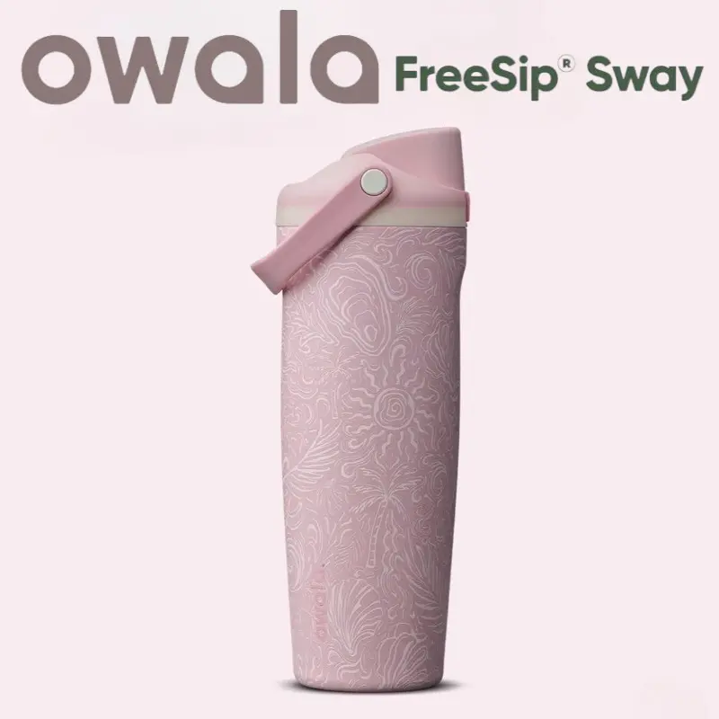 [NEW] Owala FreeSip 30oz Coastal Bohemian Bottle  Birthday Bash