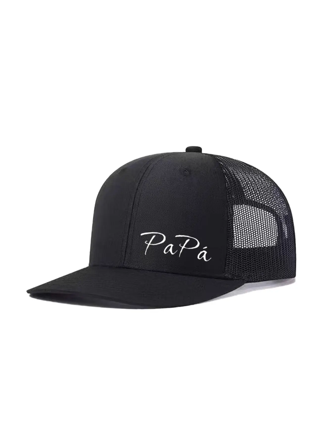 Father's Day Gift Unisex Baseball Cap, Dad Gift Cap, Adjustable Hat, Letter Pa Pa Printing, Mesh Design, Adjustable Fit, Casual Style, All-Season Wear