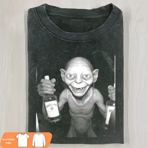 LOTR Vintage Tee, Gollum T-Shirt, Funny Meme Shirt, LOTR Movie sweatshirt, Streetwear, Fantasy Fans