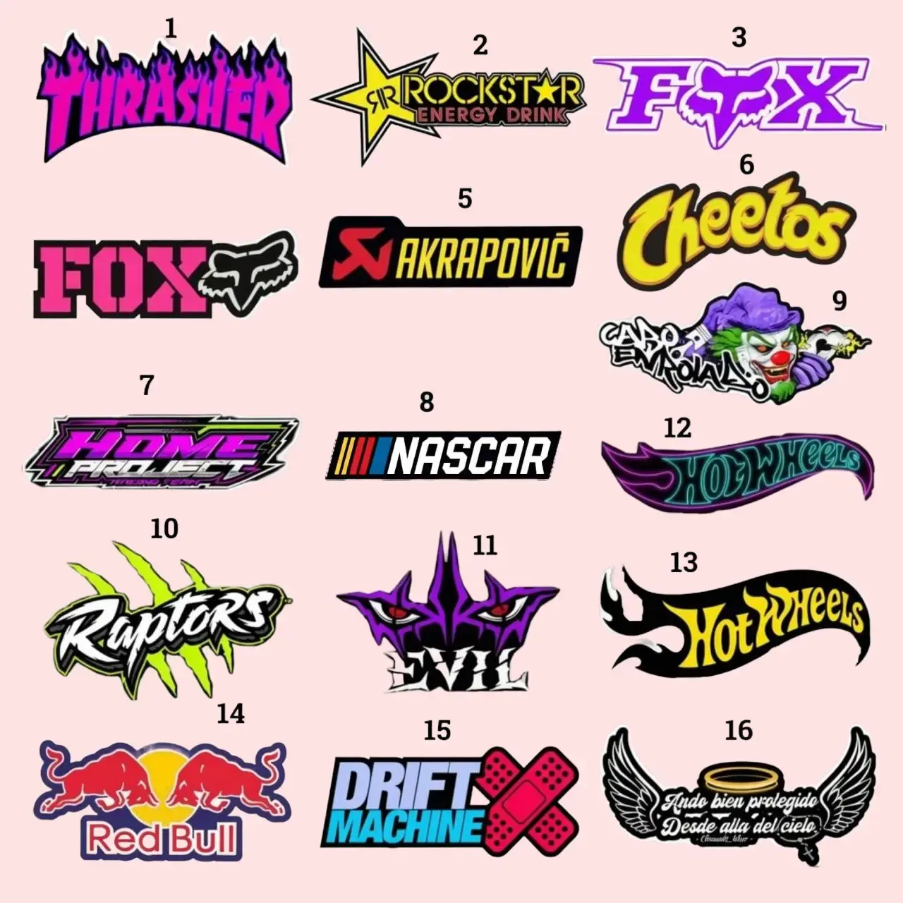 [SALE OFF 50%] Waterproof Vinyl Sticker Pack - Retro JDM Drift Racing Skateboard Decals - Y2K Cartoon Car Motorcycle Helmet Laptop Sticker