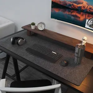 Solid Color Felt Mouse Pad, Non-slip Large Computer Keyboard Mat, Soft Breathable Mouse Pad for Office Home Tablet PC Computer, Gaming Mouse Pad