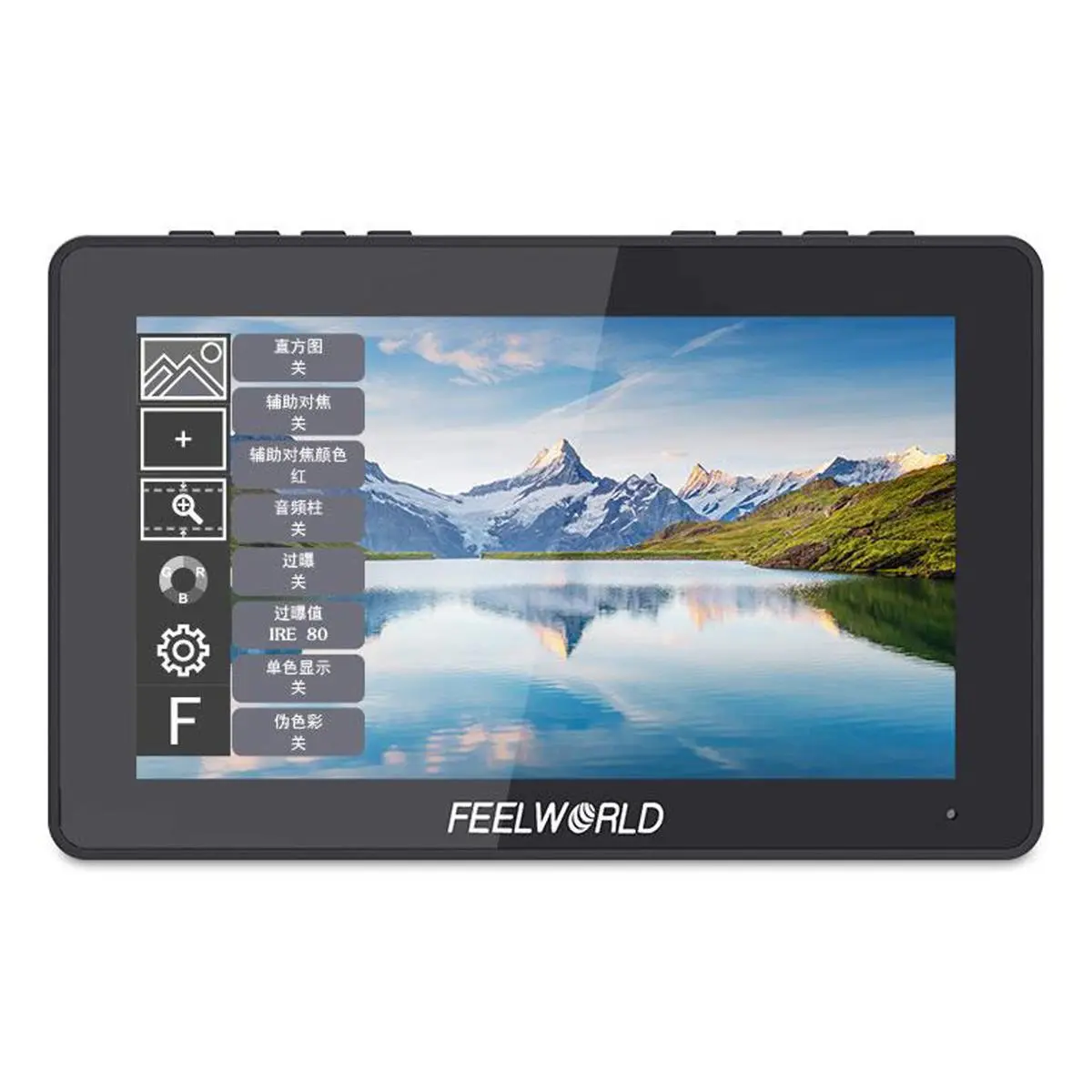 Feelworld F5 Pro 5.5" Full HD IPS Touch Screen DSLR Camera Field Monitor, Supports 4K HDMI