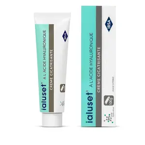 IBSA laluset Hyaluronic Acid cream 100g - French Pharmacy 100% Pure for Deep Hydration & skin repair