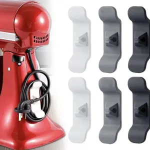 6 Pack Cord Organizer for Kitchen Appliance,Cord Wrap Cords Holder Cable Organizer, Cord Winder Usefull Kitchen Gadgets Gifts for New Home Must Haves Rubber