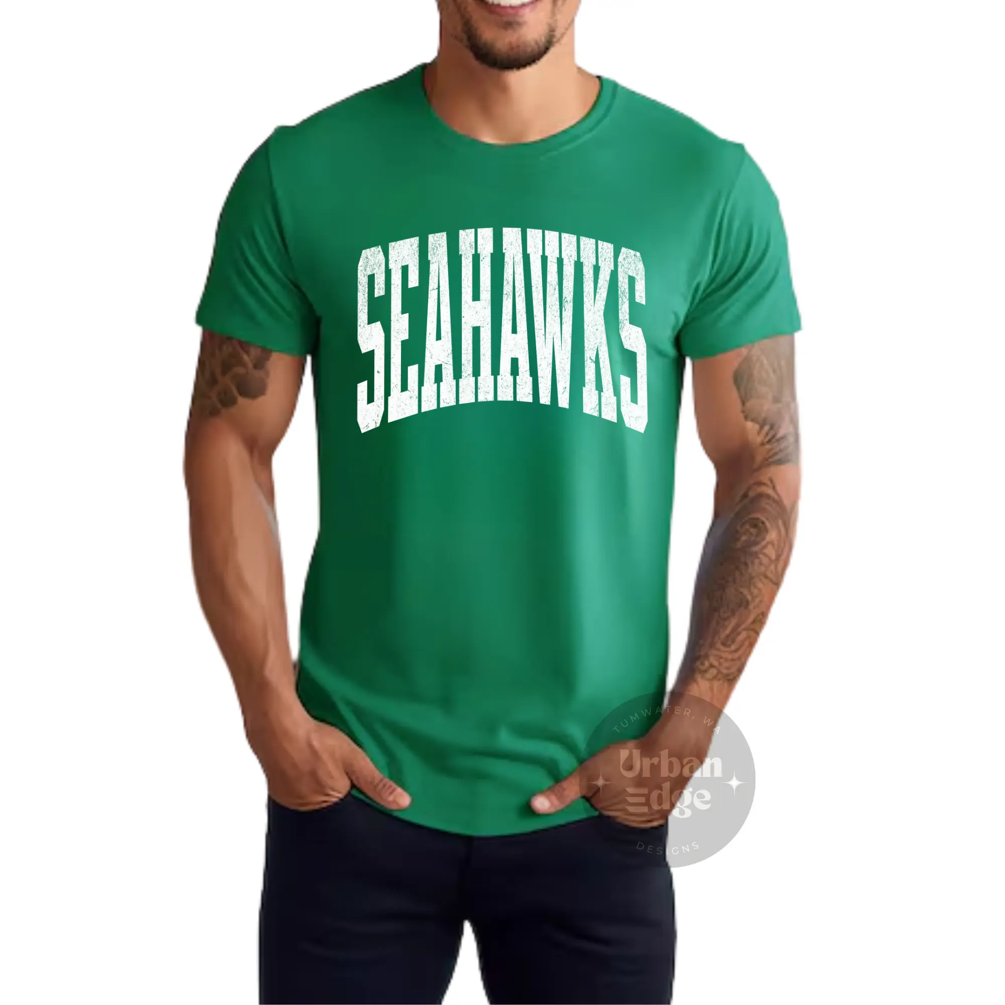 Seahawks Kelly Green shirt
