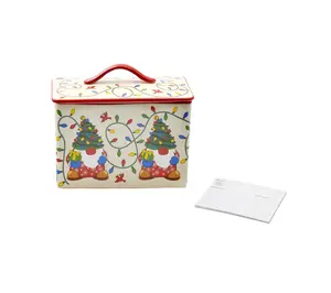 Temp-tations Nostalgic Stoneware Recipe Box