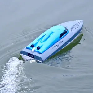 2.4G Remote Control Boat, 1 Box High Speed Remote Control Boat, Outdoor Water Toy, Summer Water Toy, Birthday Gift, Boy Gift