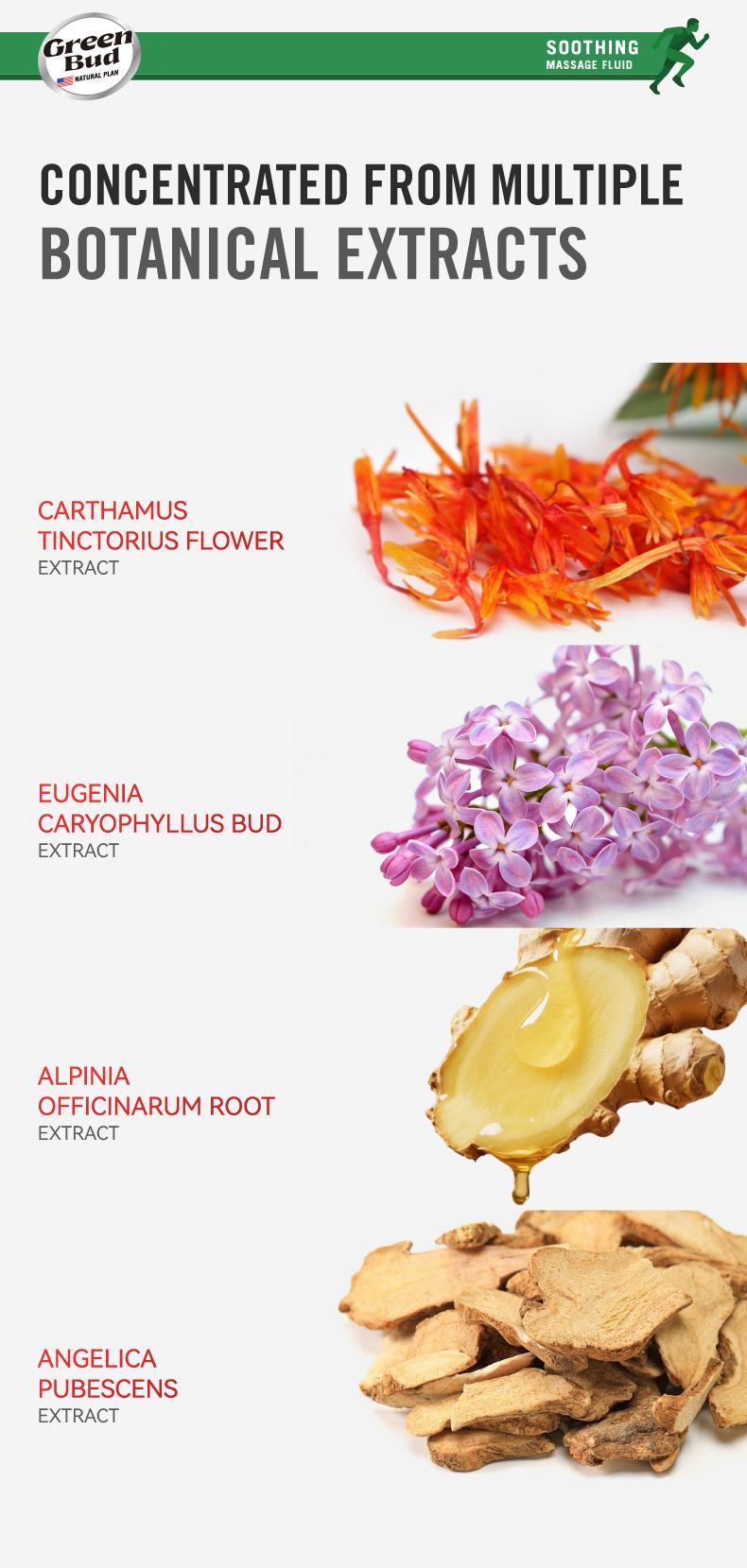 GreenBud 4  Natural herbal extract, containing various herbal ingredients