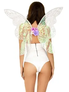 Iridescent Fairy Wings with Straps Halloween Costume Accessory Butterfly Costume