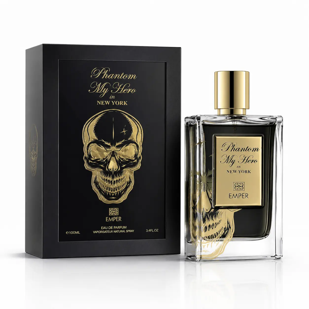 Phantom My Hero In New York by Emper for Men 100ML | Long Lasting Eau De Parfum | Luxury Masculine Fragrance