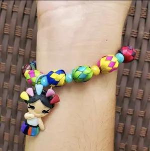 Frida Kahlo Handmade Eco-Friendly and Stylish Palm Leaf Bracelet