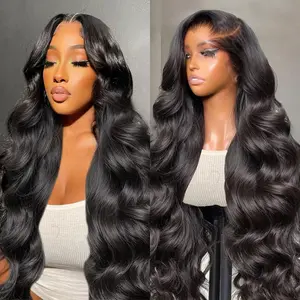 [$49=22 Inch human hair wig] 13x4 22 Inch body wave Lace Front Wigs Human Hair Pre PluckedLace Frontal Wigs Brazilian Human Hair 180 DensityHuman Hair Wig with Baby Hair Wig