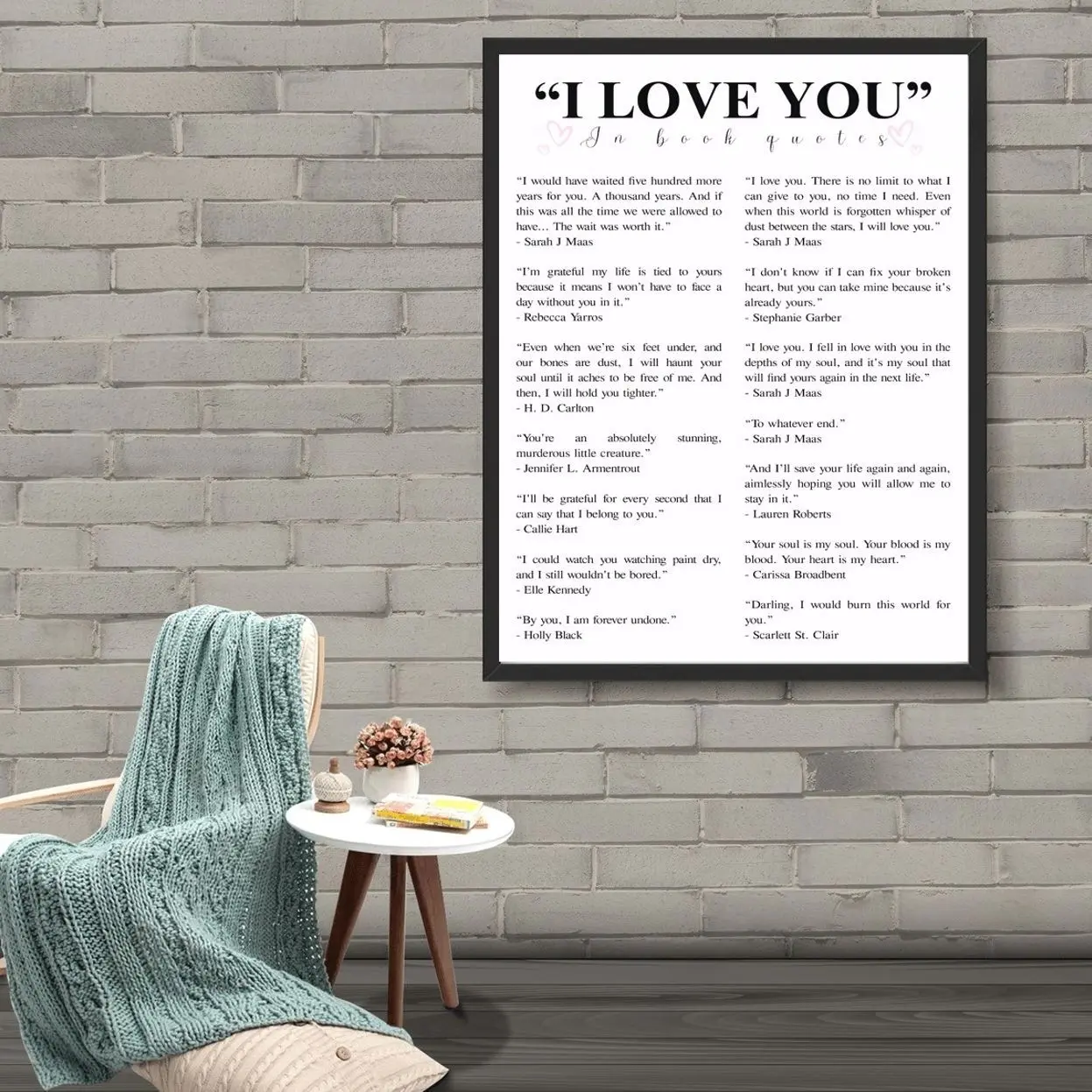 Fantasy Book Multiverse Poster - Aesthetic Romantasy Novel Wall Art Decor for Readers