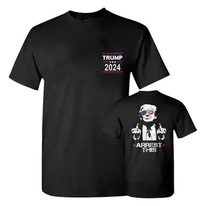 Trumm Arrest This Funny T-Shirt 2024 Elections, Full Colors, Full Sizes, Cotton Unisex 2 Sides Shirt, For Men, For Women Classic Cotton.