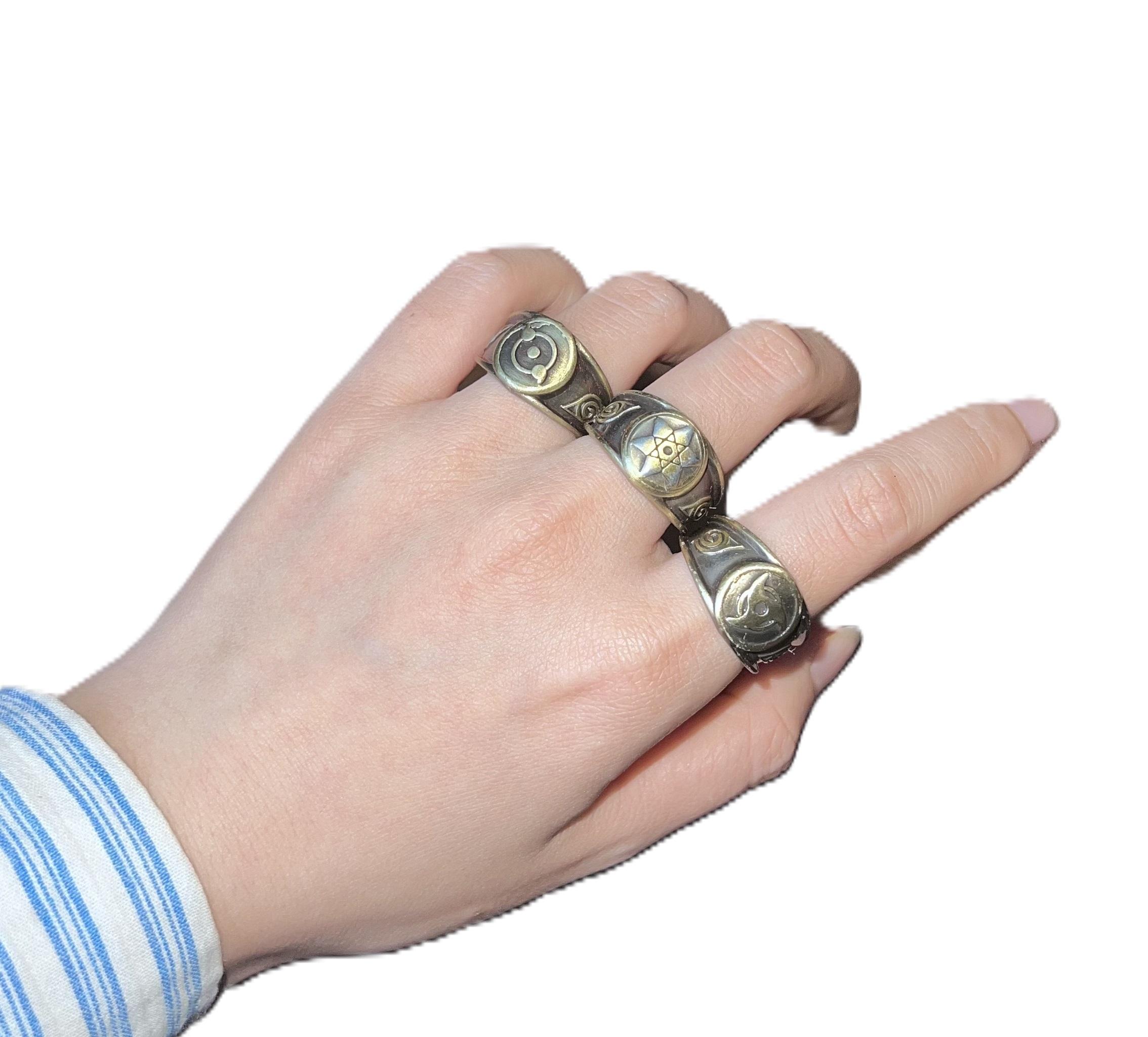 Premium Naruto Akatsuki Rings Set Anime Symbol Rings Collectible Cosplay Jewelry with Gift Box