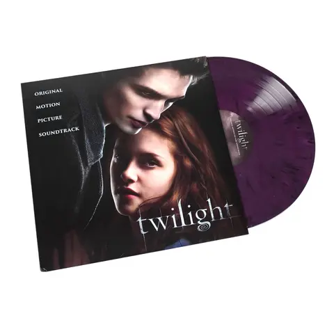 2004 Twilight Limited Edition Original Motion Picture Soundtrack - New Twilight-Colored Music Vinyl LP, Includes Bella’s Lullaby, Paramore Tracks, Pattinson Vocals, Records Vinyl Albums