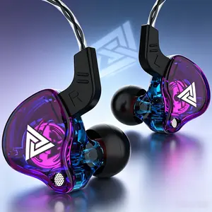 Wired Noise Cancelling In-ear Earphones with Mic, HiFi Heavy Bass, Suitable for Esports Gaming & Live Streaming, Compact Portable Audio Earbuds
