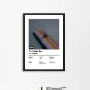 Baby Keem, The Melodic Blue | Baby Keem Music Gift | Birthday Gift | Wall Art |  Poster