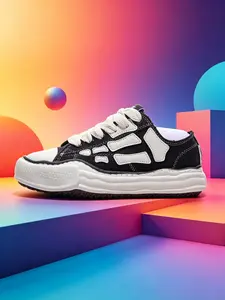 Unisex Soft Sole Casual Board Shoes, Low Top Street Style, Breathable Anti-Slip Durable, All-Season Patchwork Design, Perfect for Couples, Trainer, Sneaker, Walking Shoes, Sports Shoes, Footwear