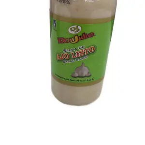 2 Botes Salsa De Ajo Listo 330ml