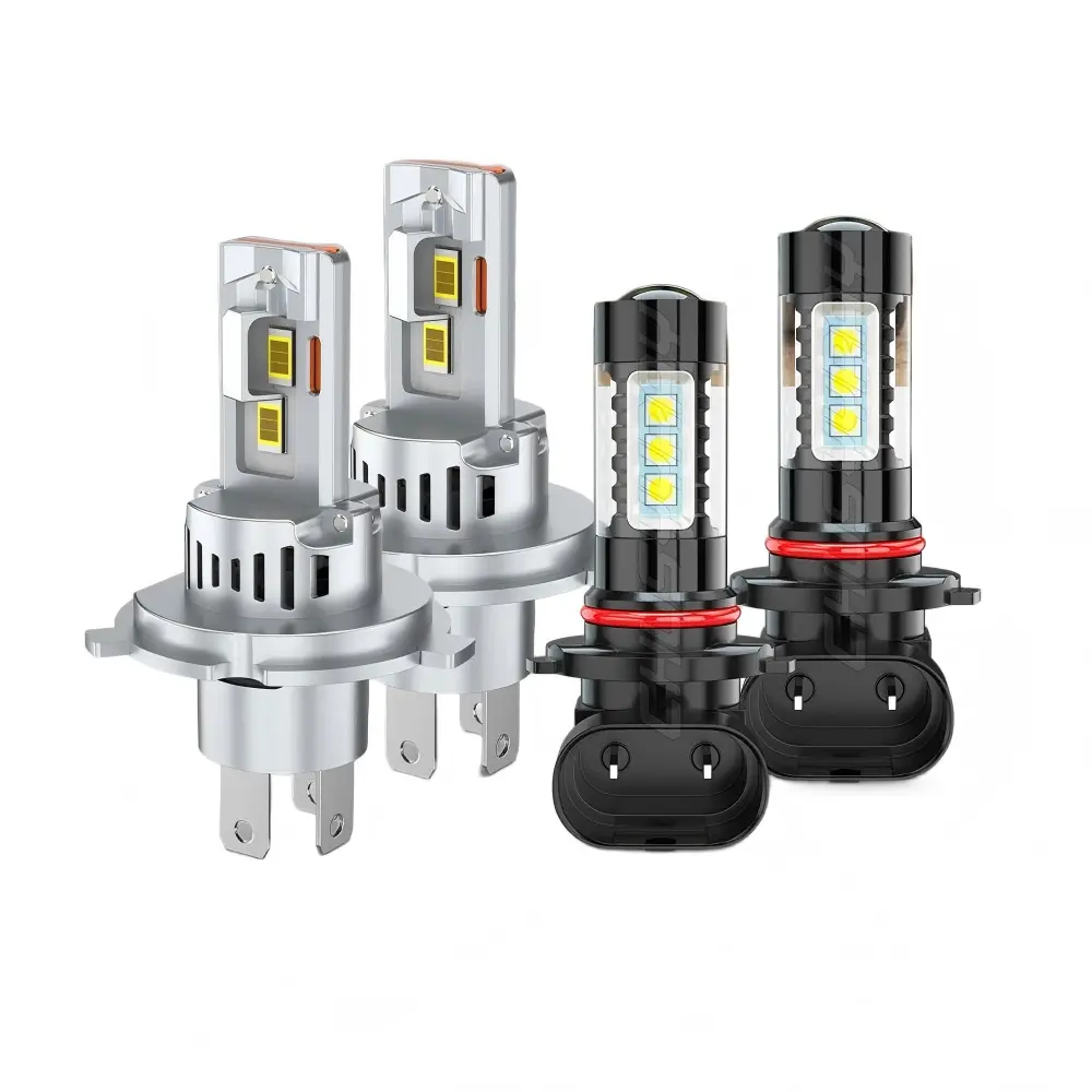 Combo LED Headlight Kit for Toyota Solara 1999-2001 Hi/Lo Beam + Fog Light Bulbs