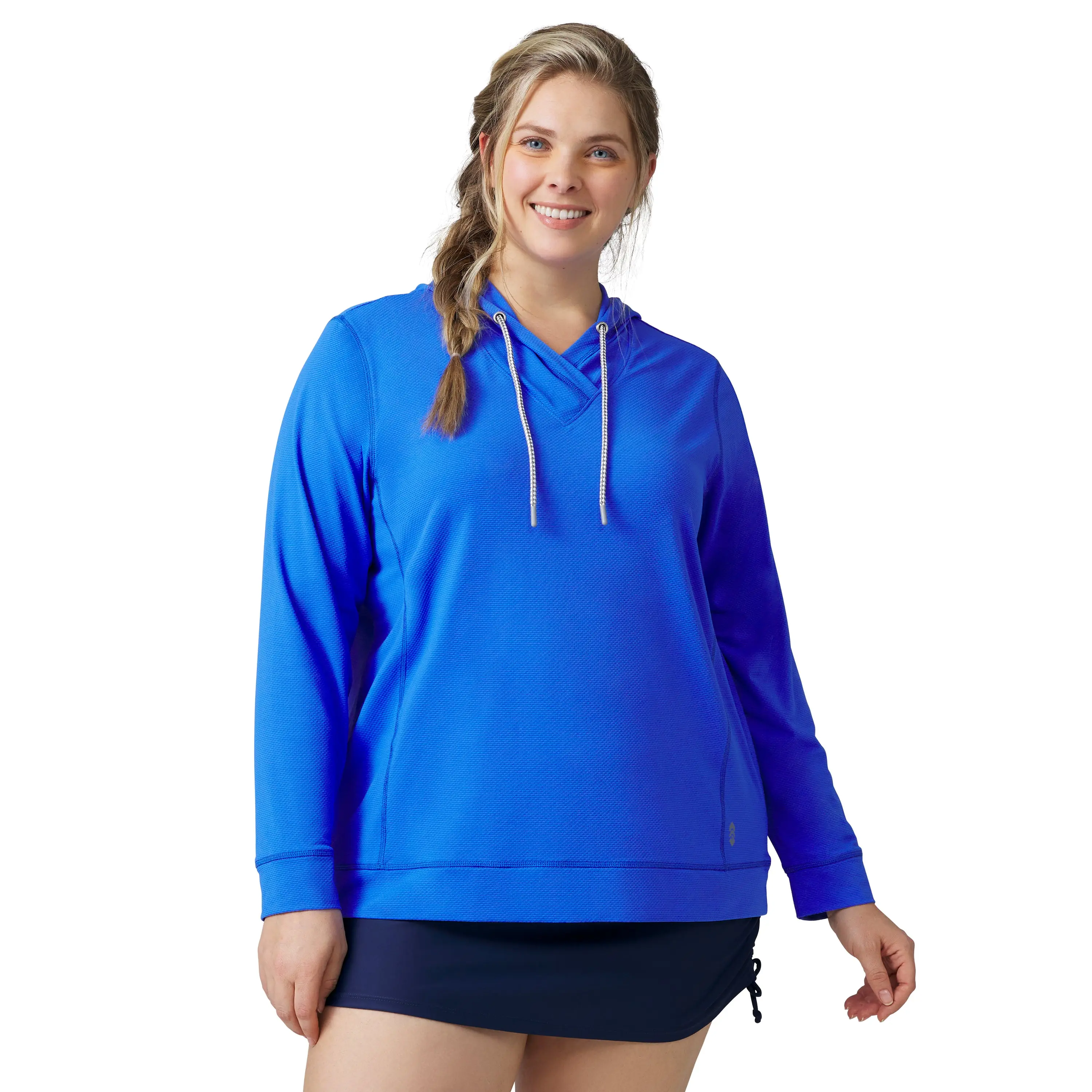 Free Country Women's Plus Size SunFree UPF Hoodie Free Country Women's Plus Size SunFree UPF Hoodie