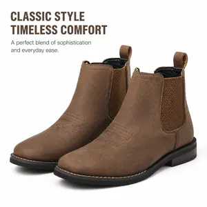 YANXIANSHOES Men’s Classic Chelsea Boots – Timeless Comfort