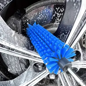 High-Density Durable Drill Brush for Wheel Cleaning, Car Wheel Brush, Efficient Electric Cleaner for Wheels, Rims, Engine, Exhaust, Motorcycle, Kitchen Floor Bath